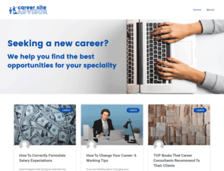 careersiteadvisor.com screenshot
