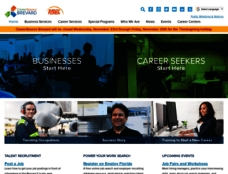 careersourcebrevard.com screenshot