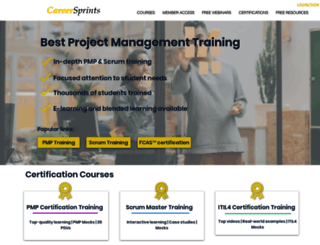 careersprints.com screenshot