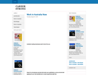 careerstrong.blogspot.com screenshot