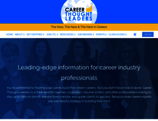 careerthoughtleaders.com screenshot