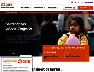 carefrance.org screenshot