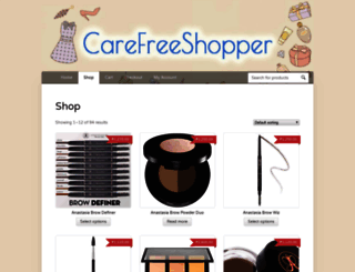 carefreeshopper.com.ph screenshot