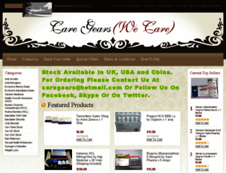 caregears.com screenshot