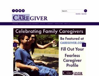 caregiver.com screenshot