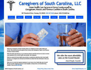 caregiverssc.com screenshot