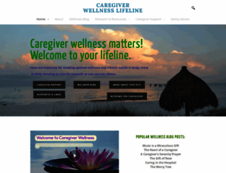 caregiverwellness.biz screenshot