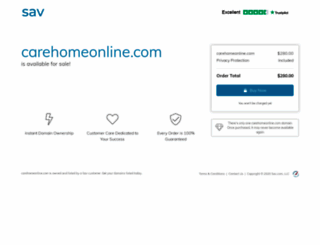 carehomeonline.com screenshot