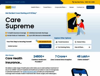 careinsurance.com screenshot