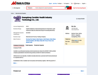 carelderhealth.en.made-in-china.com screenshot