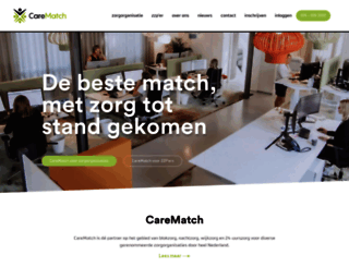 carematchflex.nl screenshot