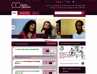 careopinion.org.uk screenshot