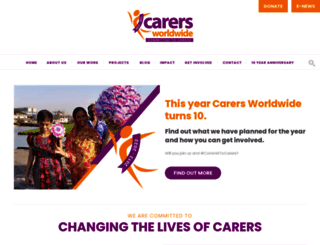 carersworldwide.org screenshot