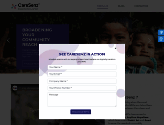 caresenz.com screenshot