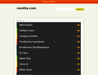 carethy.com screenshot