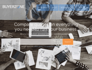carezone.buyerzone.com screenshot