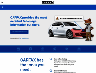 carfaxonline.com screenshot