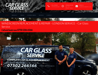 carglassservice.co.uk screenshot