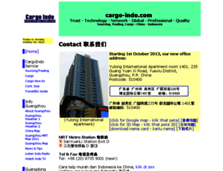 cargo-indo.com screenshot