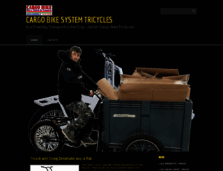 cargobikesystem.com screenshot