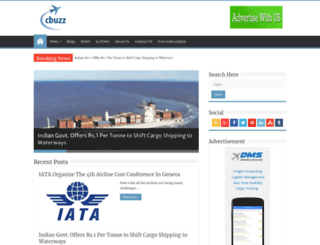 cargobuzz.com screenshot