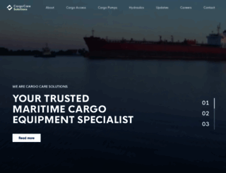 cargocaresolutions.com screenshot