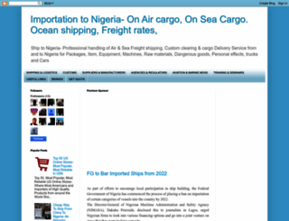 cargoclearing.blogspot.com.ng screenshot