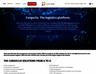 cargoclix.com screenshot