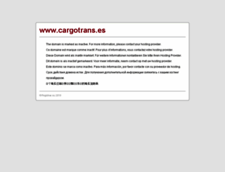 cargotrans.es screenshot