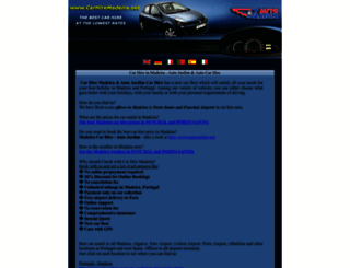 carhiremadeira.net screenshot