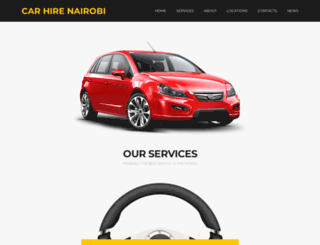 carhirenairobi.com screenshot