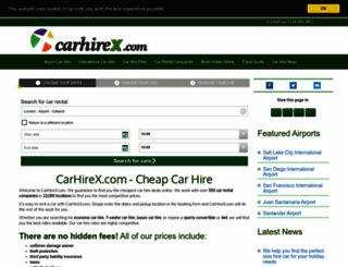 carhirex.com screenshot
