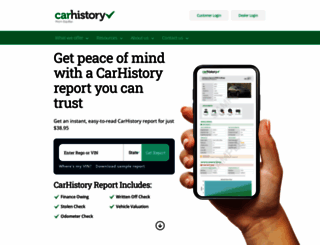 carhistory.com.au screenshot