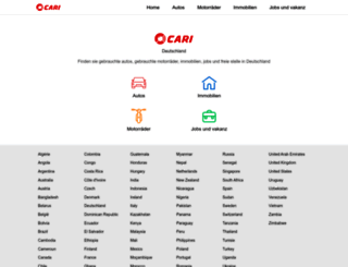 cari.com.de screenshot