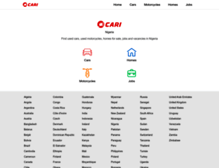 cari.com.ng screenshot