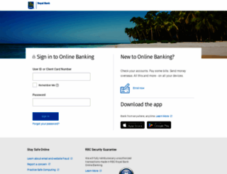 caribbean.rbcroyalbank.com screenshot