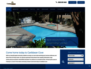 caribbeancoveapts.com screenshot
