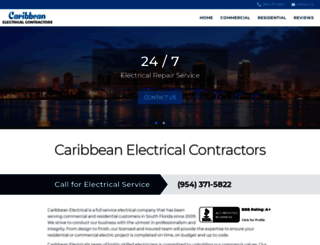 caribbeanelectrical.com screenshot