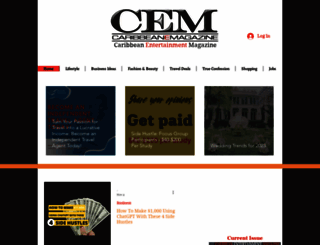 caribbeanemagazine.com screenshot