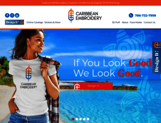 caribbeanembroidery.com screenshot