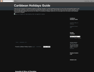 caribbeanholidaysguide.blogspot.com screenshot