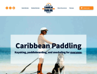 caribbeanpaddling.com screenshot