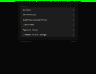 caribbeanrentals.net screenshot