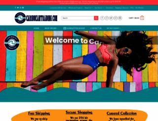caribbeantrading.com screenshot