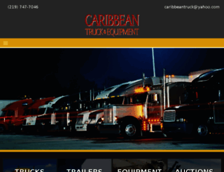 caribbeantruckandequipment.com screenshot