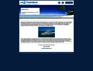caribbeanyacht-charters.com screenshot