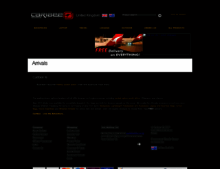 caribee-uk.com screenshot