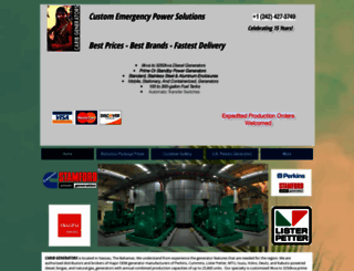 caribgenerators.com screenshot