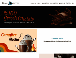 cariboucoffee.com.tr screenshot