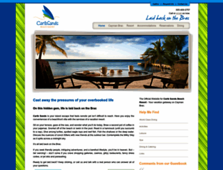 caribsands.com screenshot